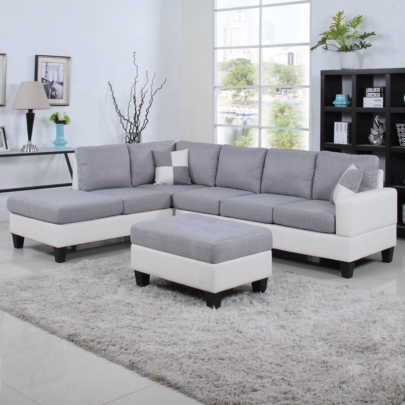 Madison Home USA Sectional Left Hand Facing Wayfair